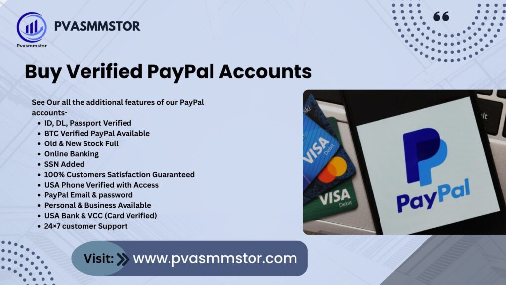 Buy Verified PayPal Accounts